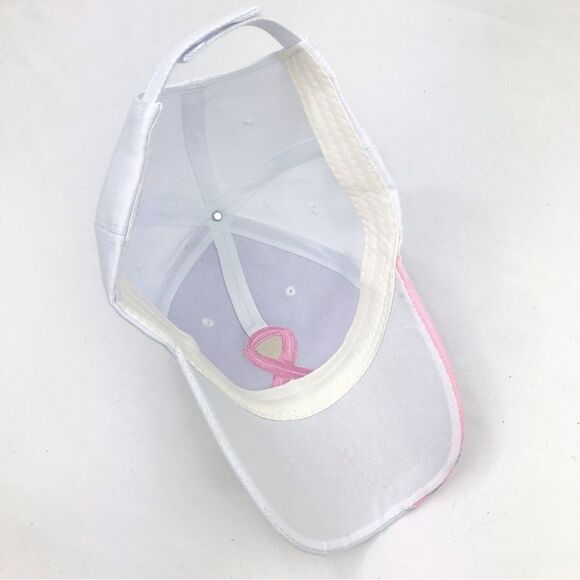 Breast Cancer Awareness Month Support Bundle of 2 Ball Caps NEW - Picture 8 of 14